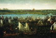 Hendrik Cornelisz. Vroom Battle of Haarlemmermeer, 26 May 1573 oil painting on canvas